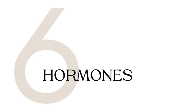 6. Prevent acne: Hormones